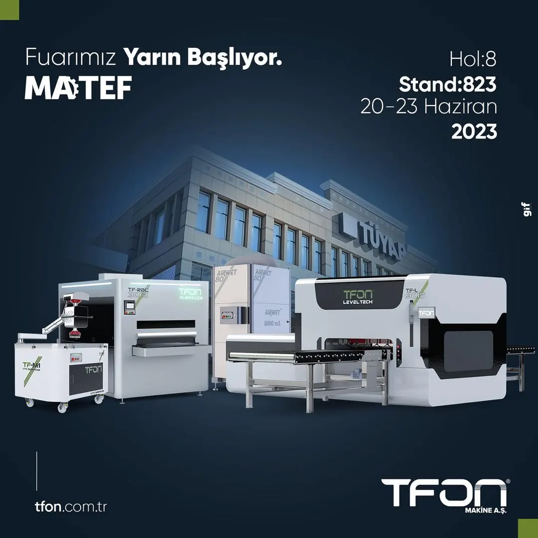 TFON MATEF 2023 Fuarı’nda — 20–23 Jun, fuar duyurusu